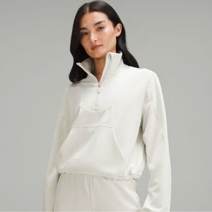 Lululemon Brushed Softstreme Ribbed Half Zip